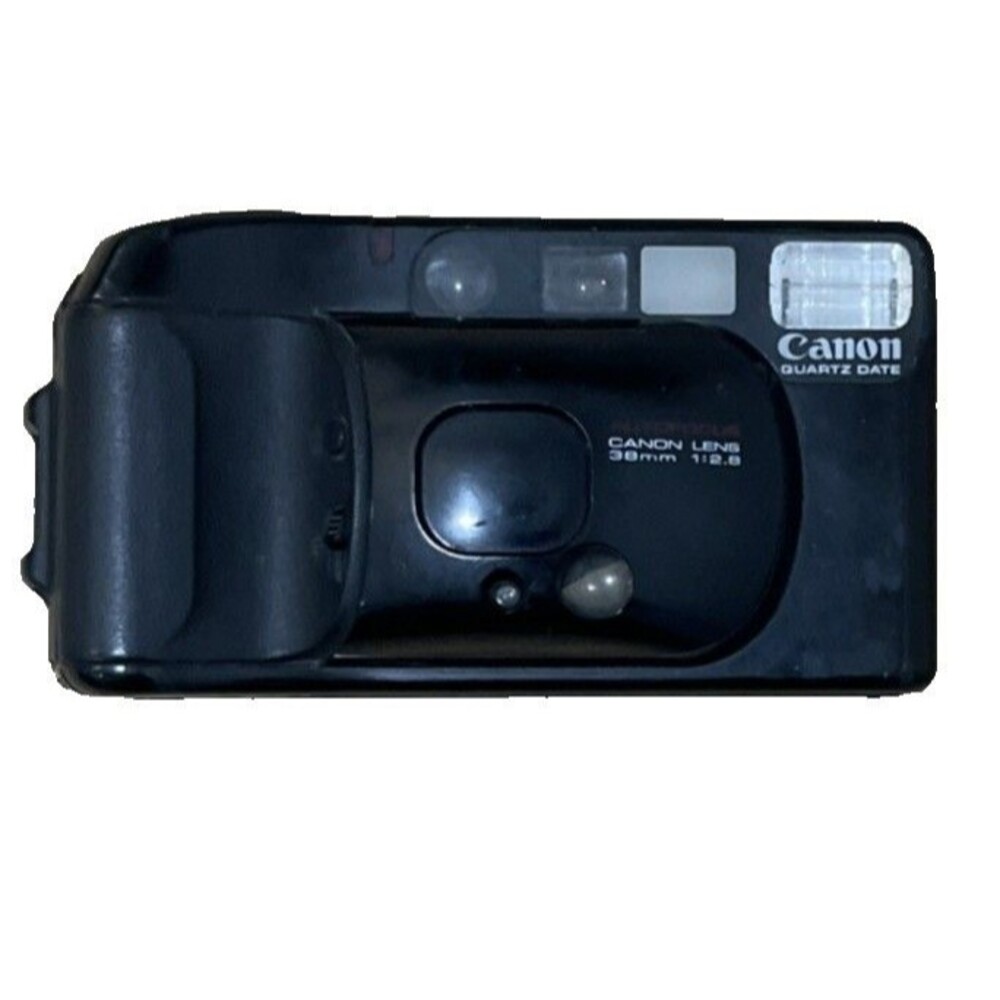 Canon Autoboy3 Quartz Date Lens 38mm 1: 2.8 Compact Film Camera Untested Parts